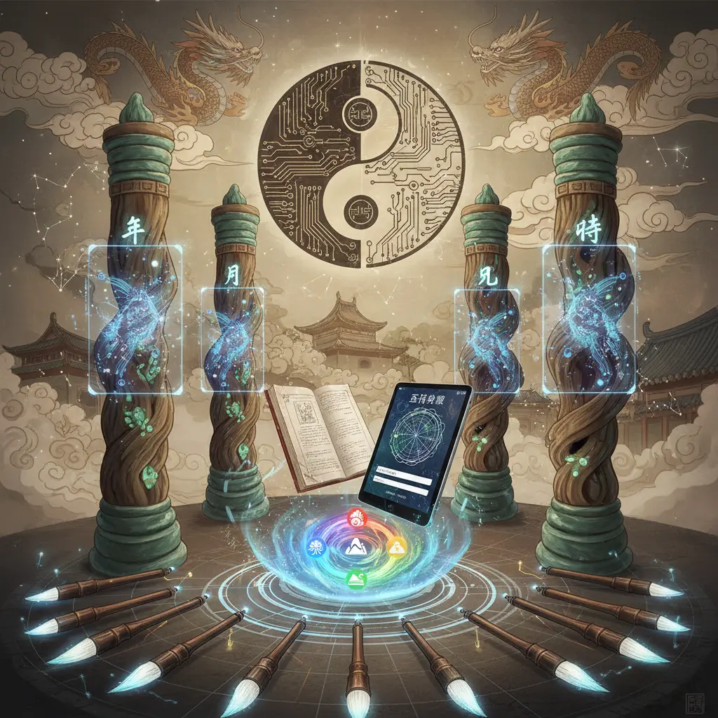 五行查詢 - 四柱八字