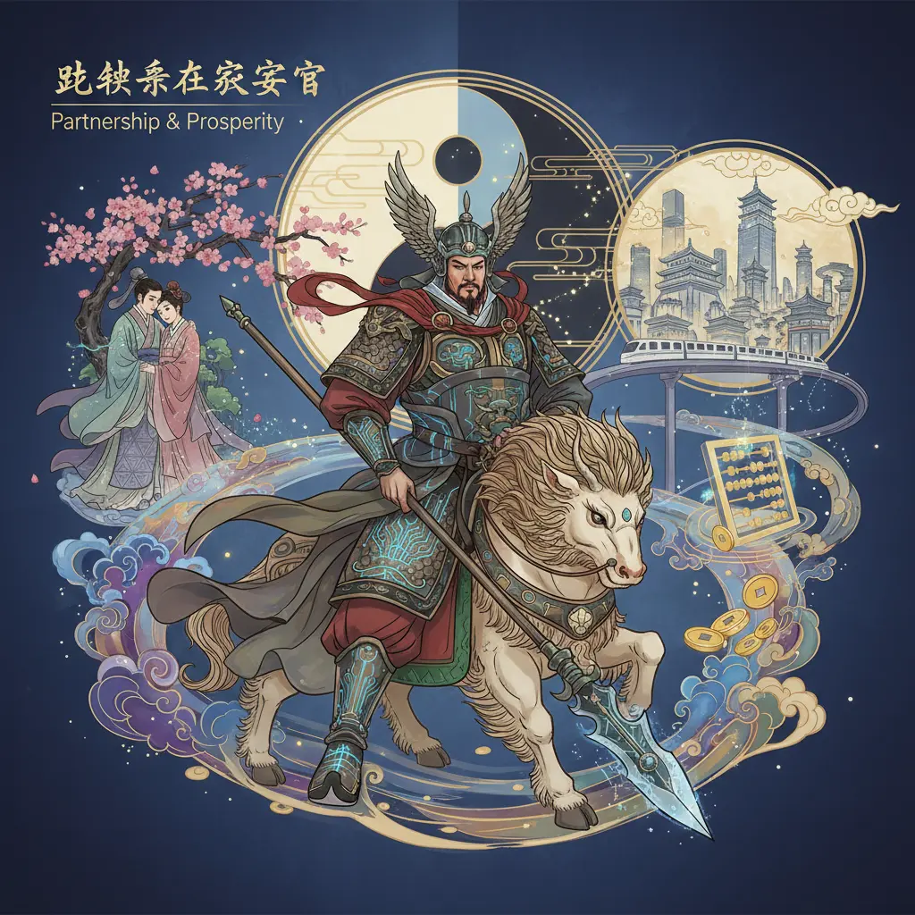 夫妻宮 - 武曲星