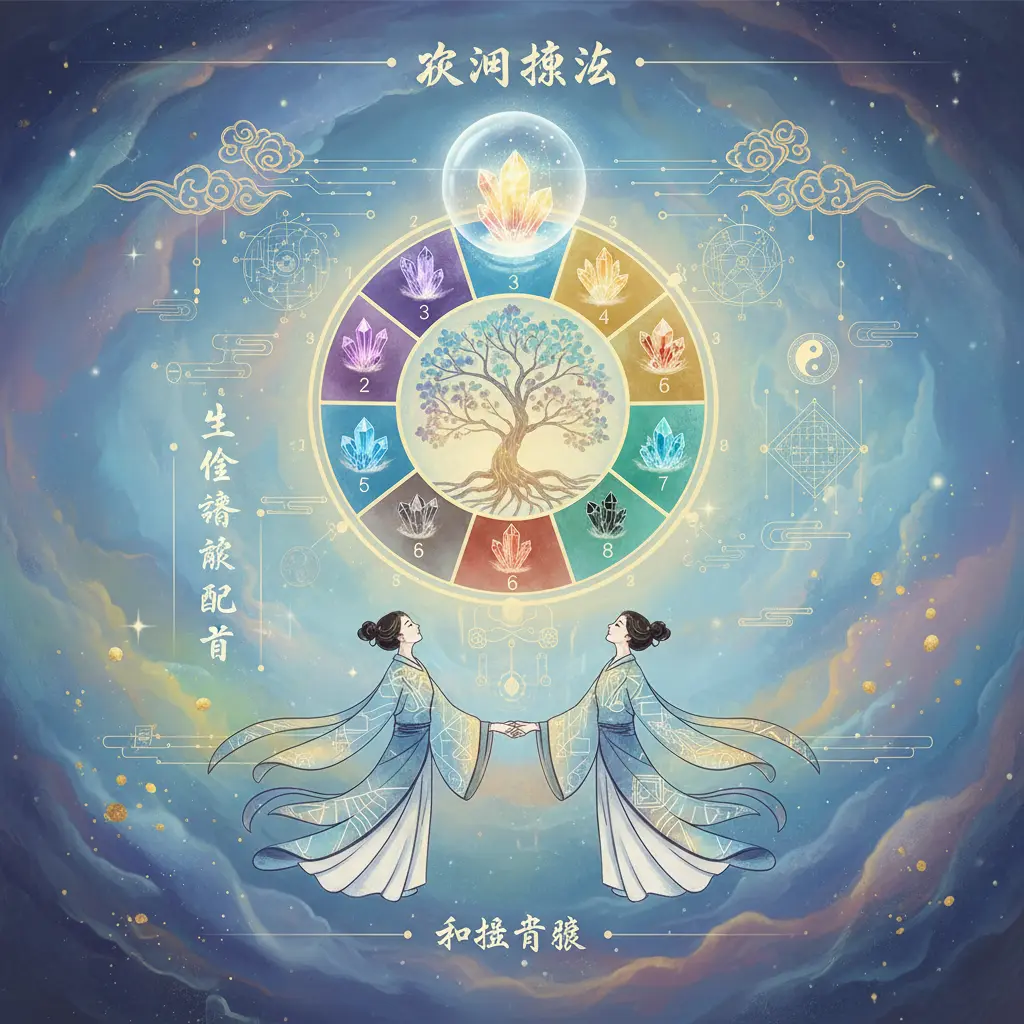 生命靈數配對 - 水晶療法
