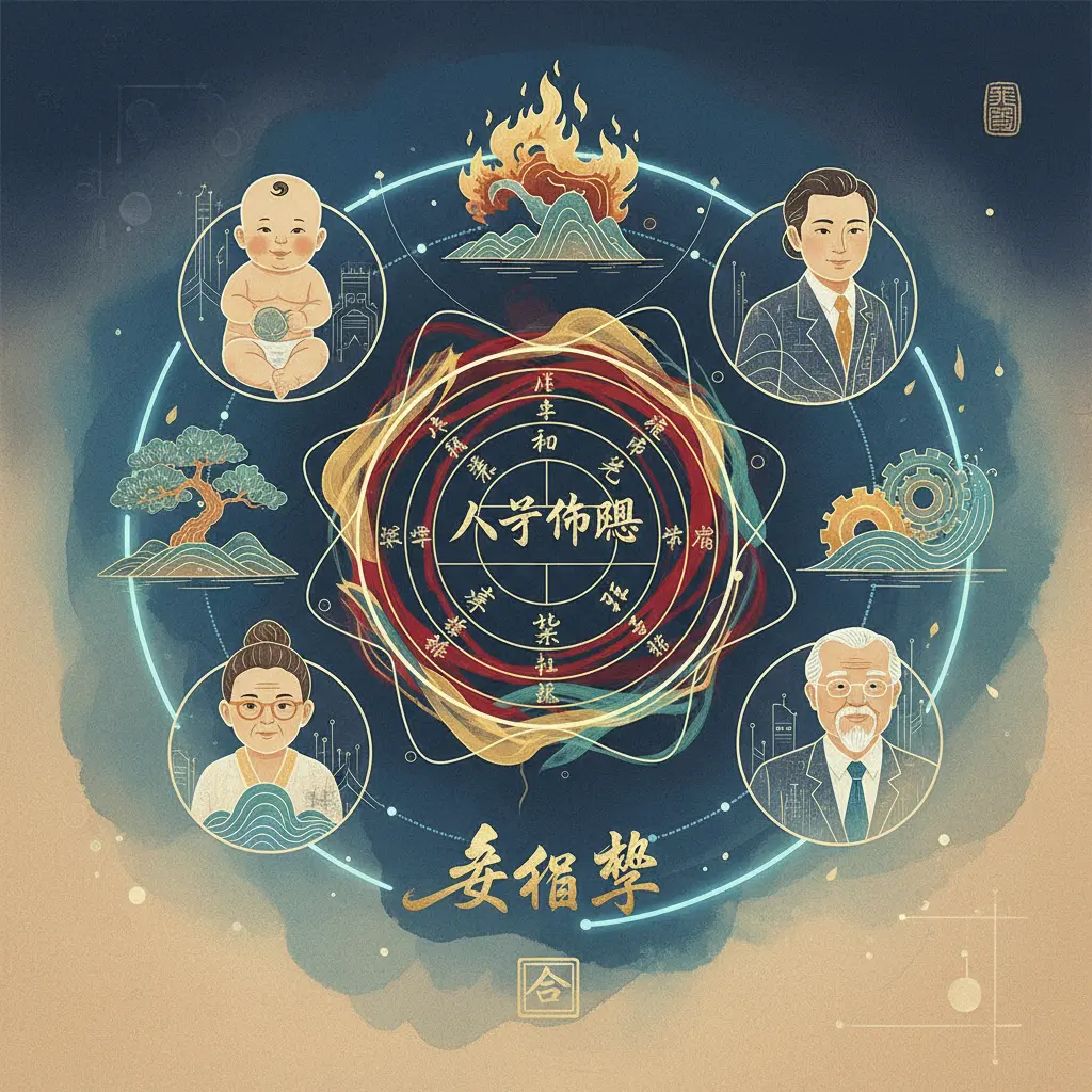 姓名學 - 八字命盤