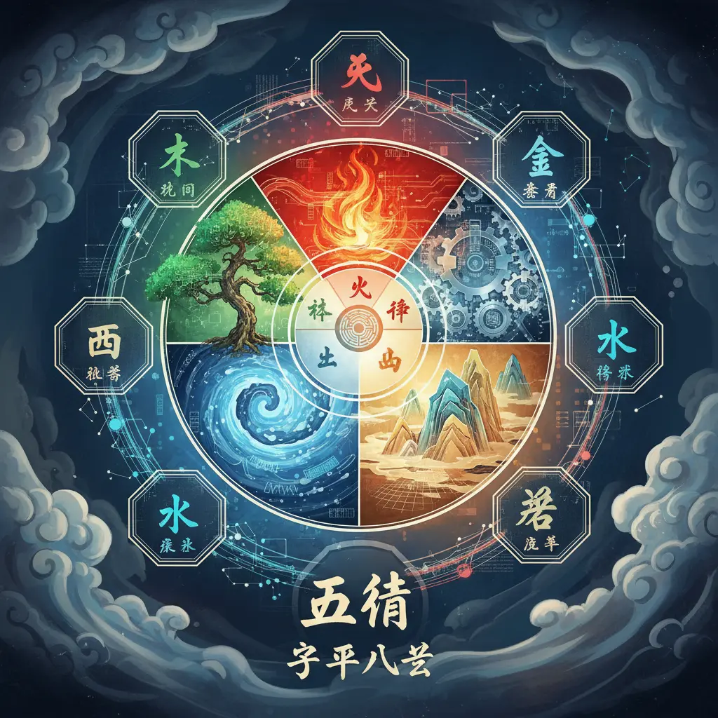 子平八字 - 五行