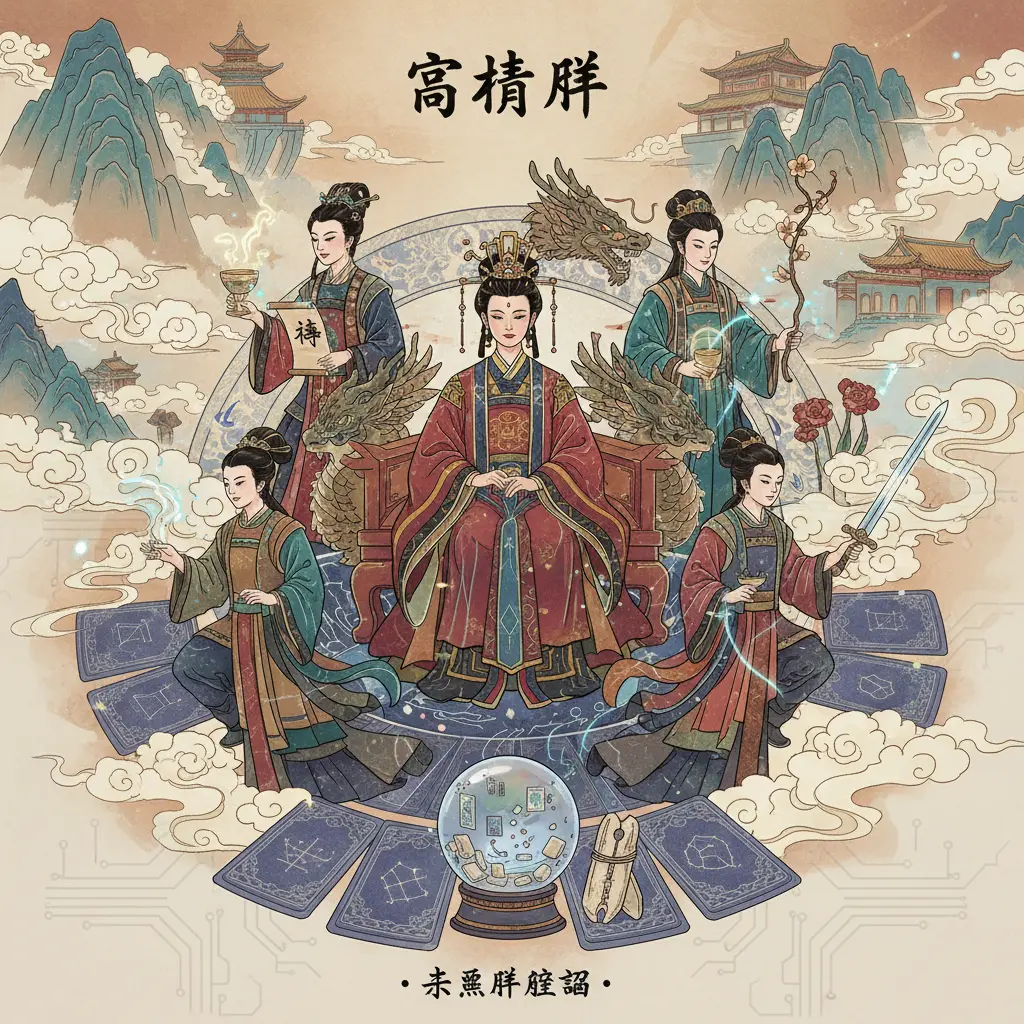 塔羅牌解讀 - 宮廷牌