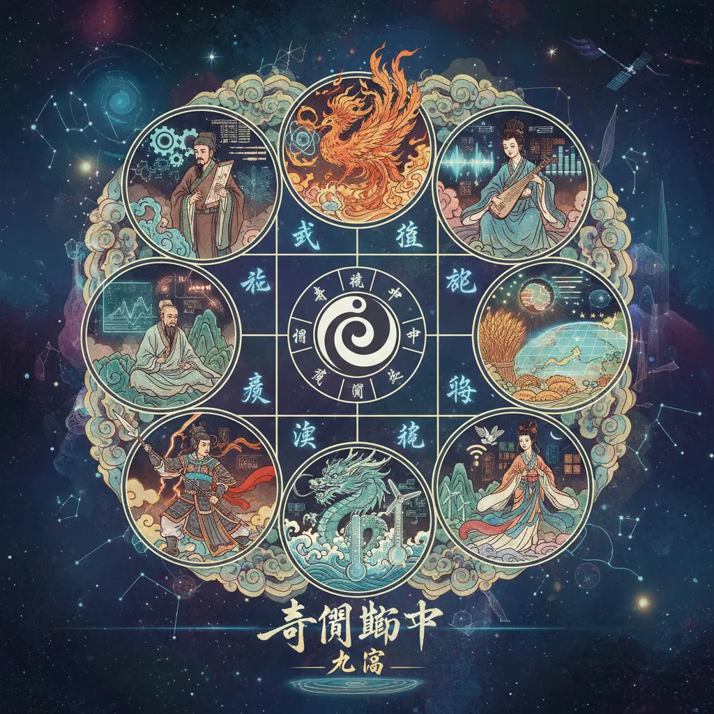 奇門遁甲 - 九宮